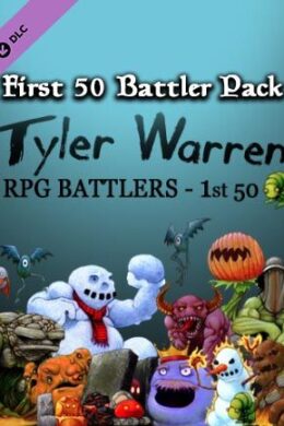 RPG Maker: Tyler Warren First 50 Battler Pack Steam Key GLOBAL