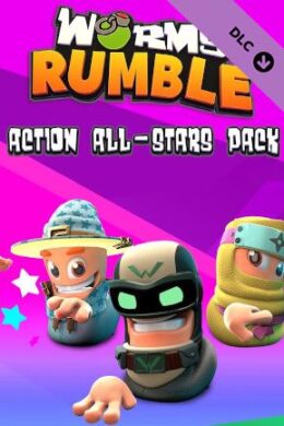 Worms Rumble - Action All-Stars Pack (PC) - Steam Key - GLOBAL