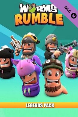 Worms Rumble - Legends Pack (PC) - Steam Key - GLOBAL