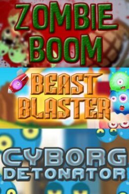 Zombie Boom + Beast Blaster + Cyborg Detonator Steam Key GLOBAL
