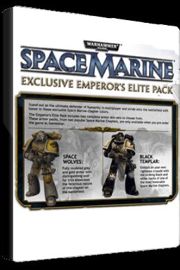 Warhammer 40,000: Space Marine - Emperor’s Elite Pack Key Steam GLOBAL