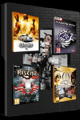 Saints Row 2 + Saints Row: The Third + Risen 2: Dark Waters + Sacred 2: Gold BUNDLE Steam Key GLOBAL