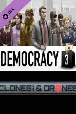 Democracy 3: Clones and Drones Steam Key GLOBAL