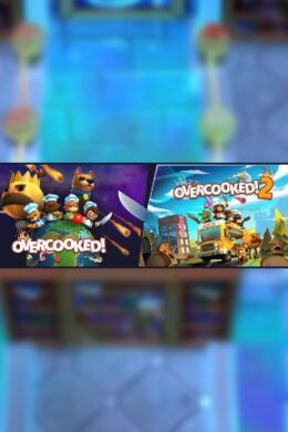 OVERCOOKED! 1 & 2 BUNDLE Steam Key GLOBAL