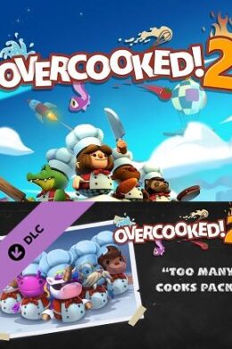 Overcooked! 2 + Too Many Cooks Pack (PC) - Steam Key - GLOBAL