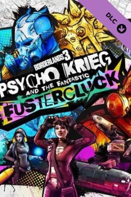 Borderlands 3: Psycho Krieg and the Fantastic Fustercluck (PC) - Steam Key - GLOBAL