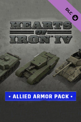 Hearts of Iron IV Allied Armor Pack (PC) - Steam Key - GLOBAL