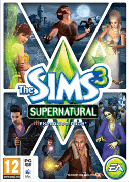 The Sims 3 + Supernatural Expansion Pack DLC Origin CD Key