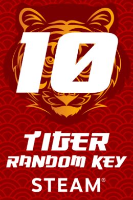 Tiger Random 10 Keys - Steam Key - GLOBAL